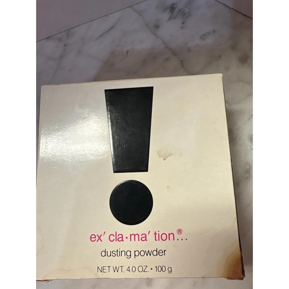 Coty Exclamation Dusting Powder 4.0 oz New in Box